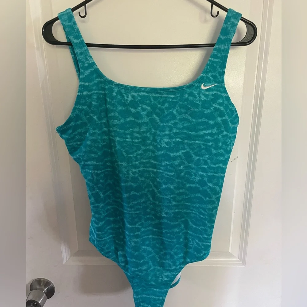Nike Teal One-Piece Swimsuit Size XL‎